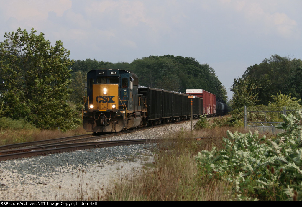 Y106 waits for dispatcher to answer before starting west after finishing their work